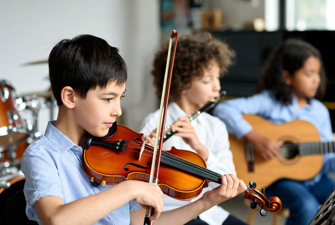 Les cours de musique pour les enfants, c'est simple avec allegromusique.fr.