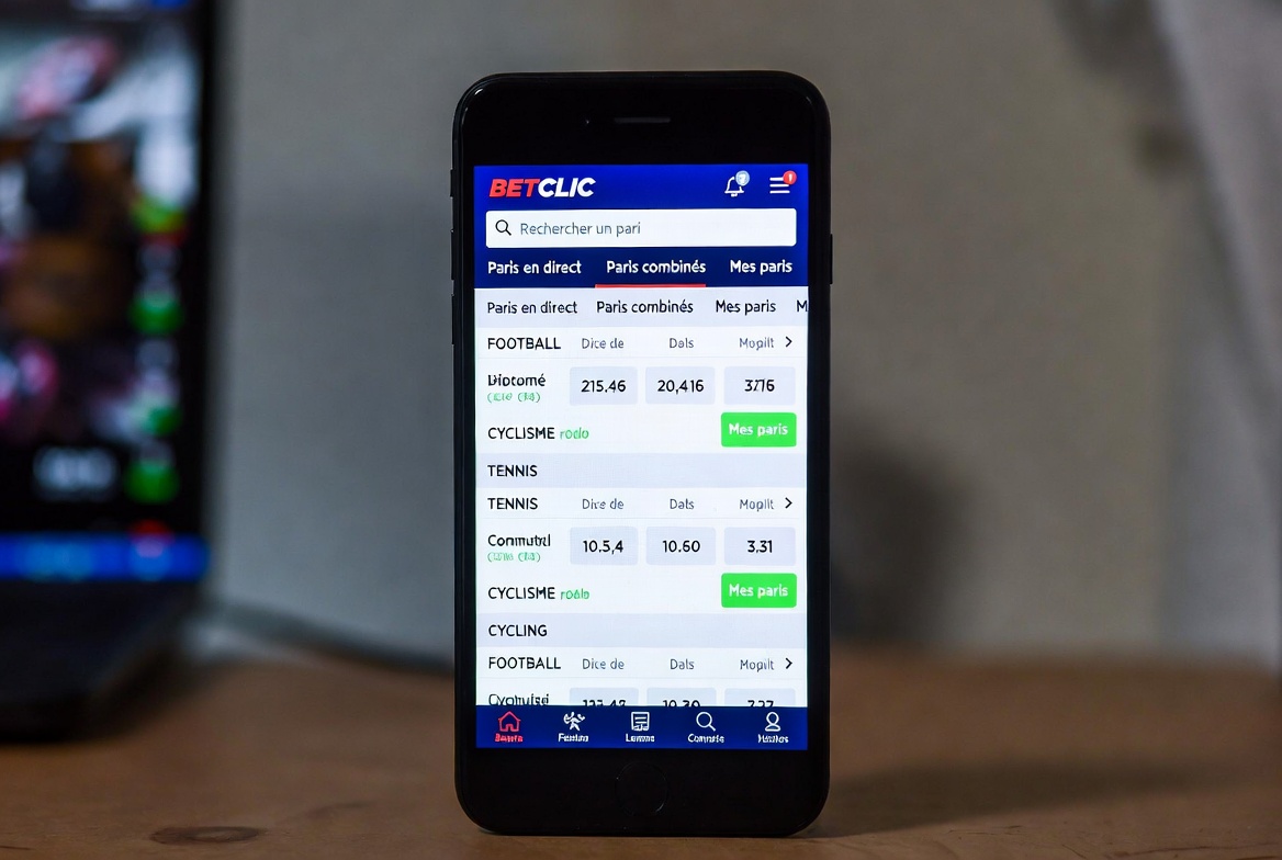 S'inscrire à Betclic Sport
