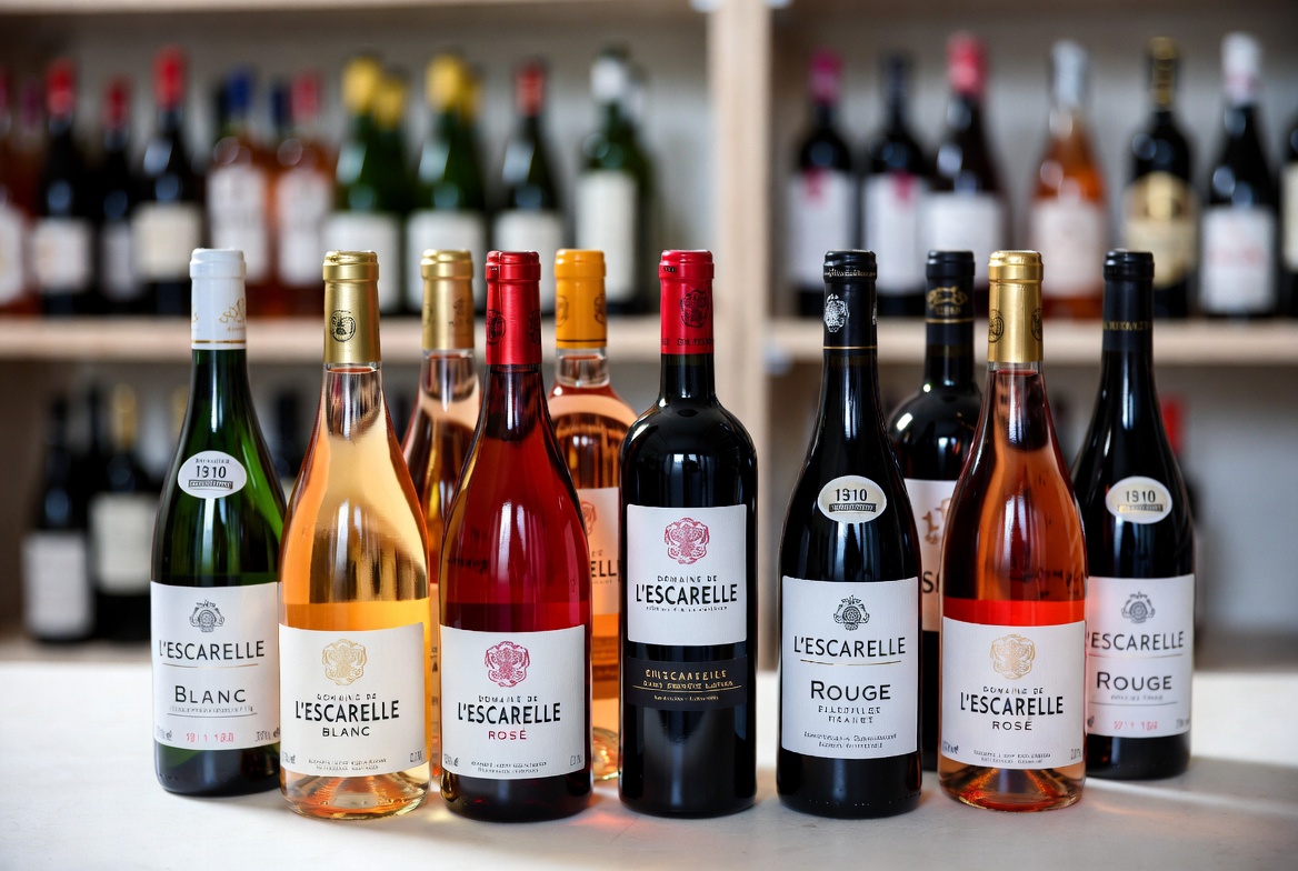 Blancs, rosés et rouges de l’Escarelle, des vins souvent primés